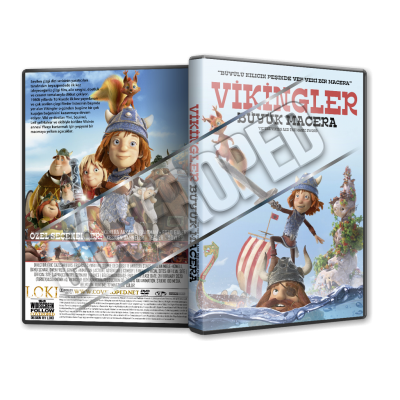 Vikingler Büyük Macera - 2019 Türkçe Dvd Cover Tasarımı